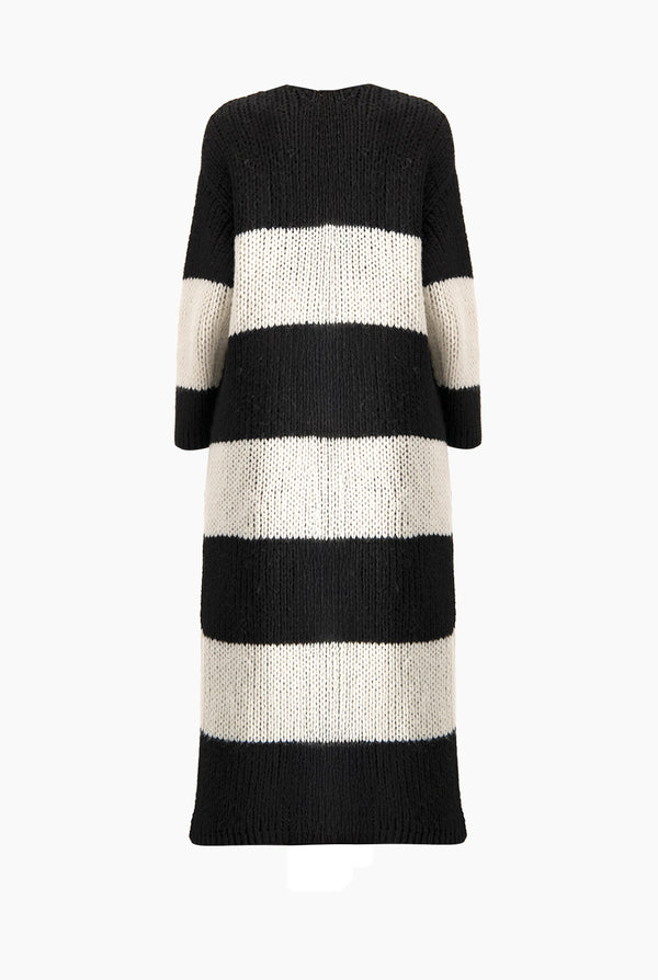 Cárdigan Crochet Stripes