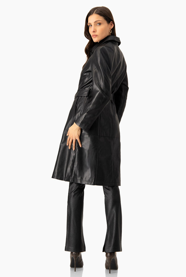 PU Dark Coat