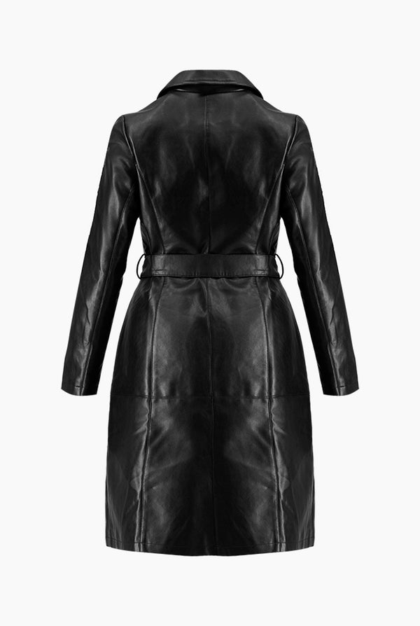 PU Dark Coat