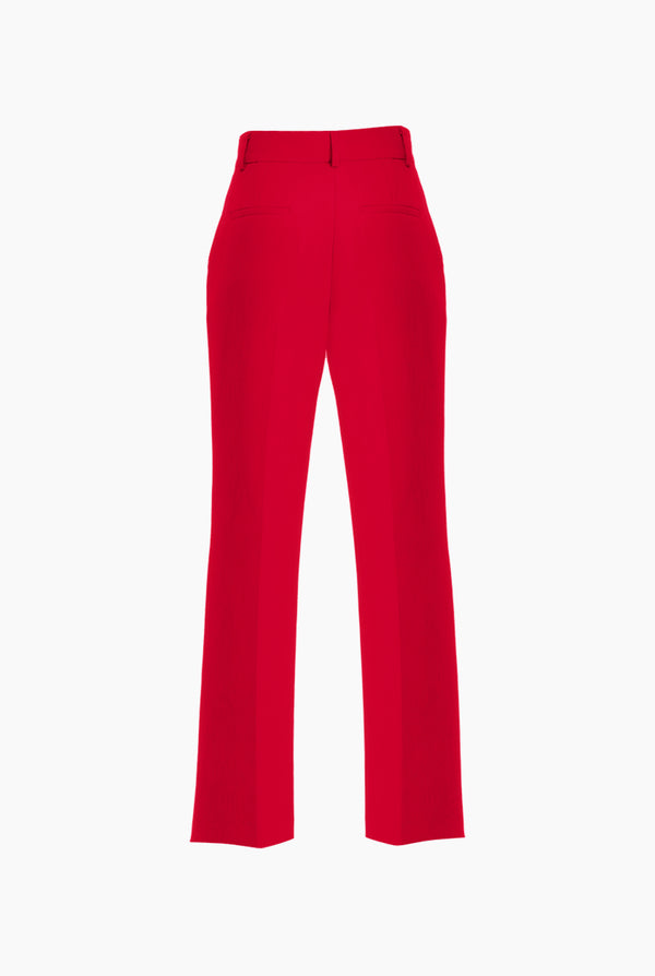 Pantalon amplio sastreado con bolsillos traseros simulados
