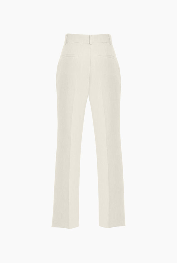 Pantalon amplio sastreado con bolsillos traseros simulados