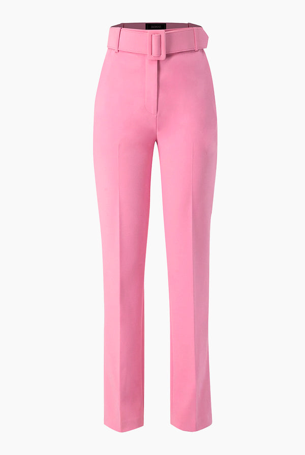 Pantalon sastreado con cinturon