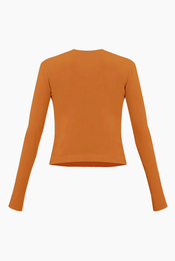 Playera basica lisa manga larga