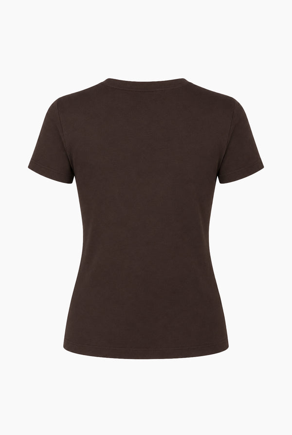 Playera basica manga corta