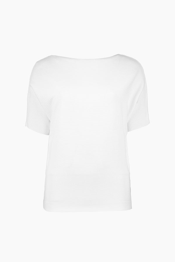 Blusa manga corta color blanco