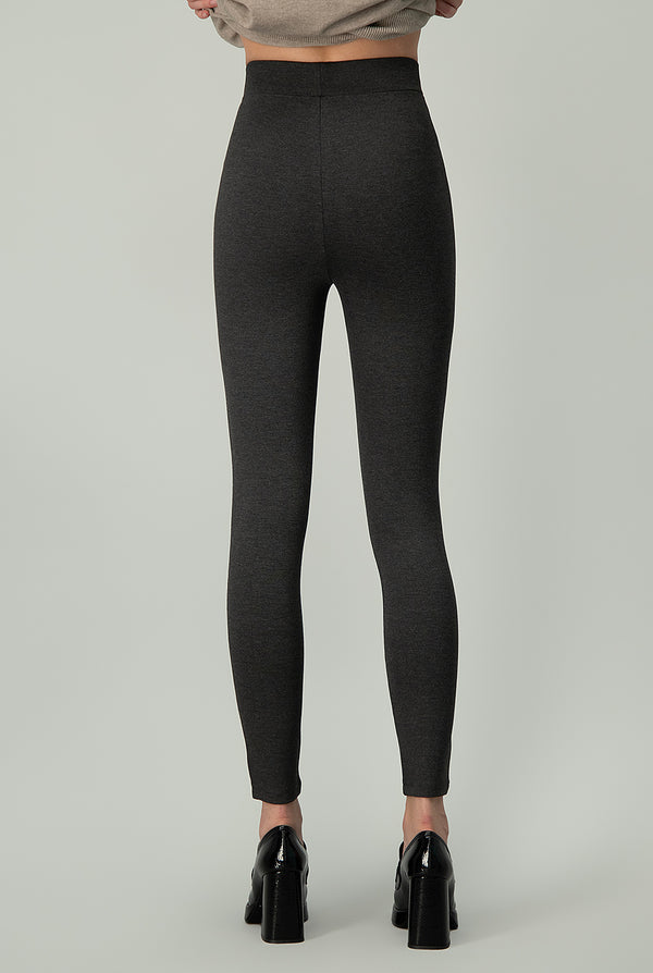 Pantalón Hi-rise Stretch Gris