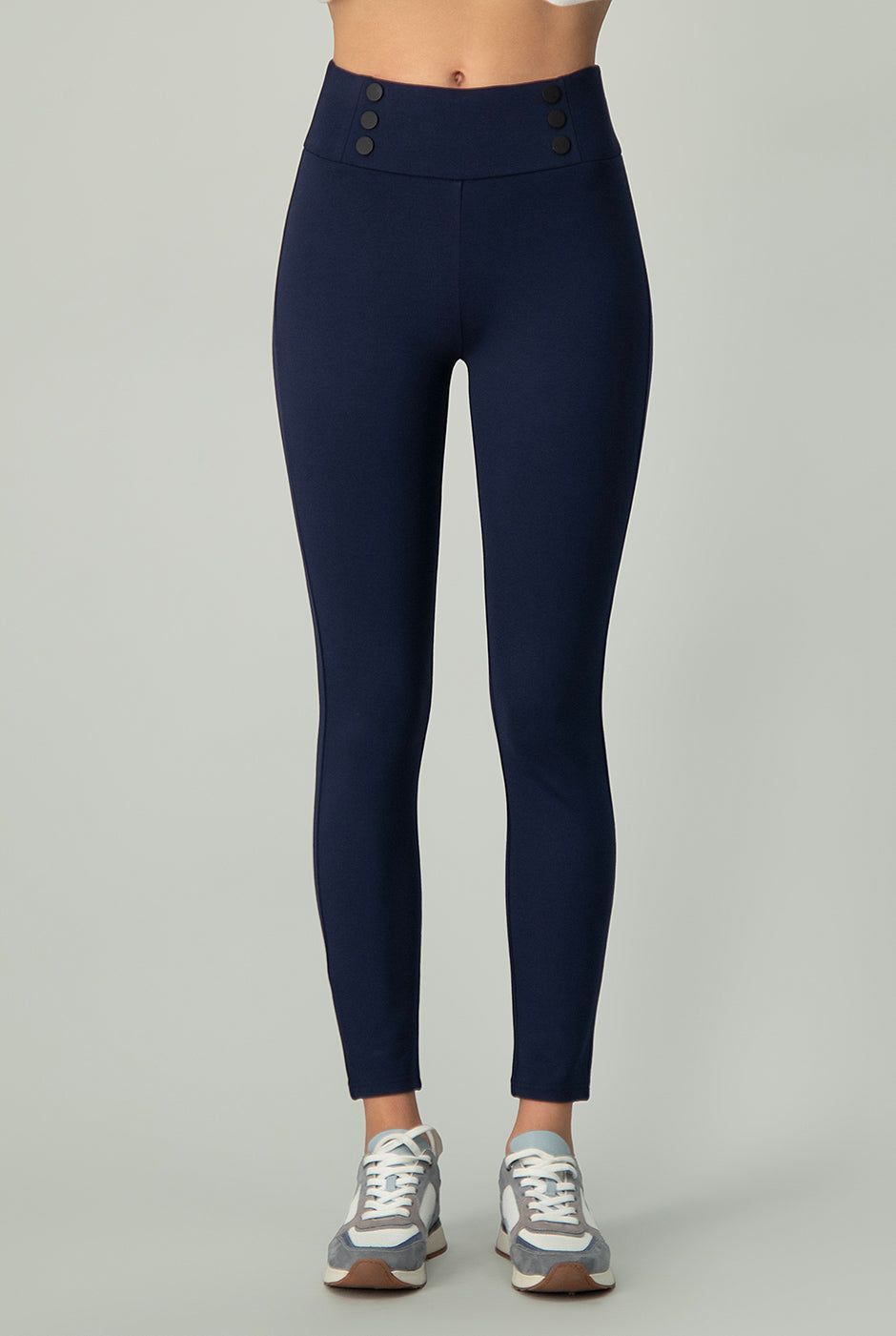 Legging Basic Snap Azul Marino