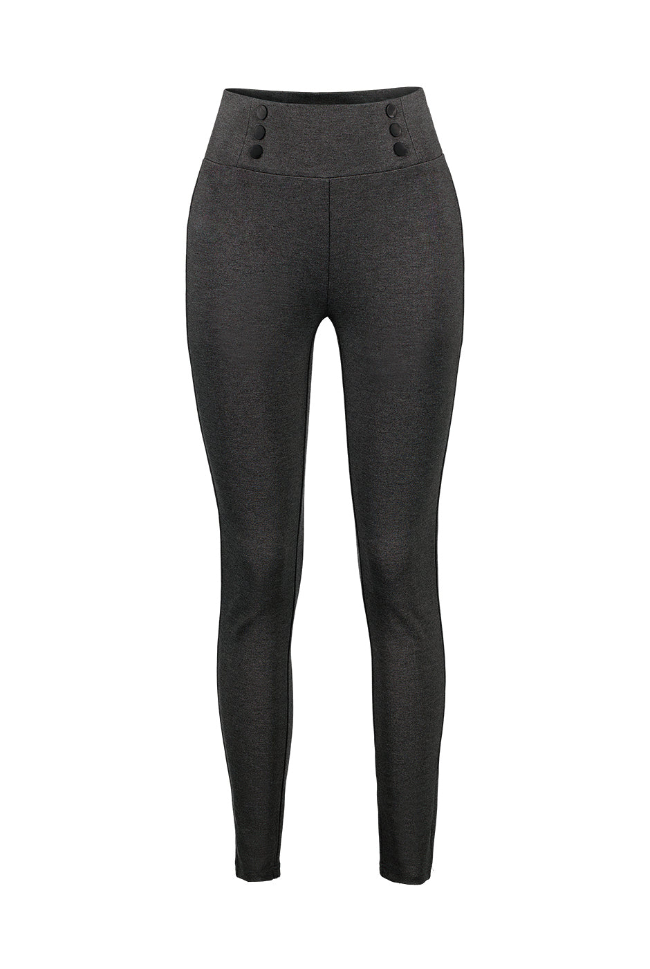 Legging Basic Snap Gris Oxford