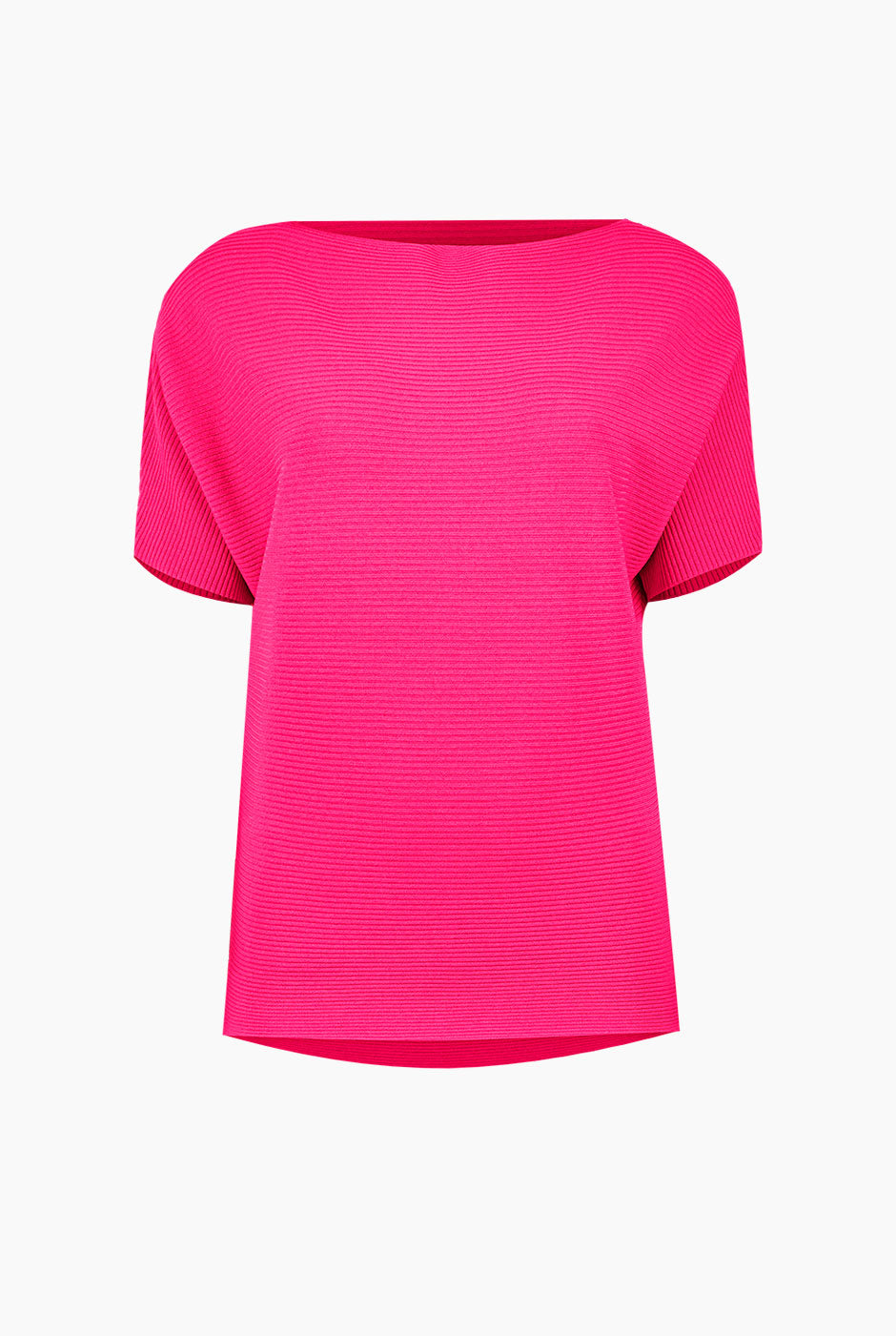 Blusa manga corta color fucsia