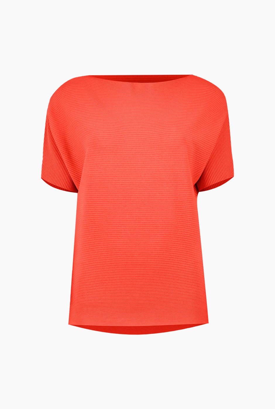 Blusa manga corta color rojo