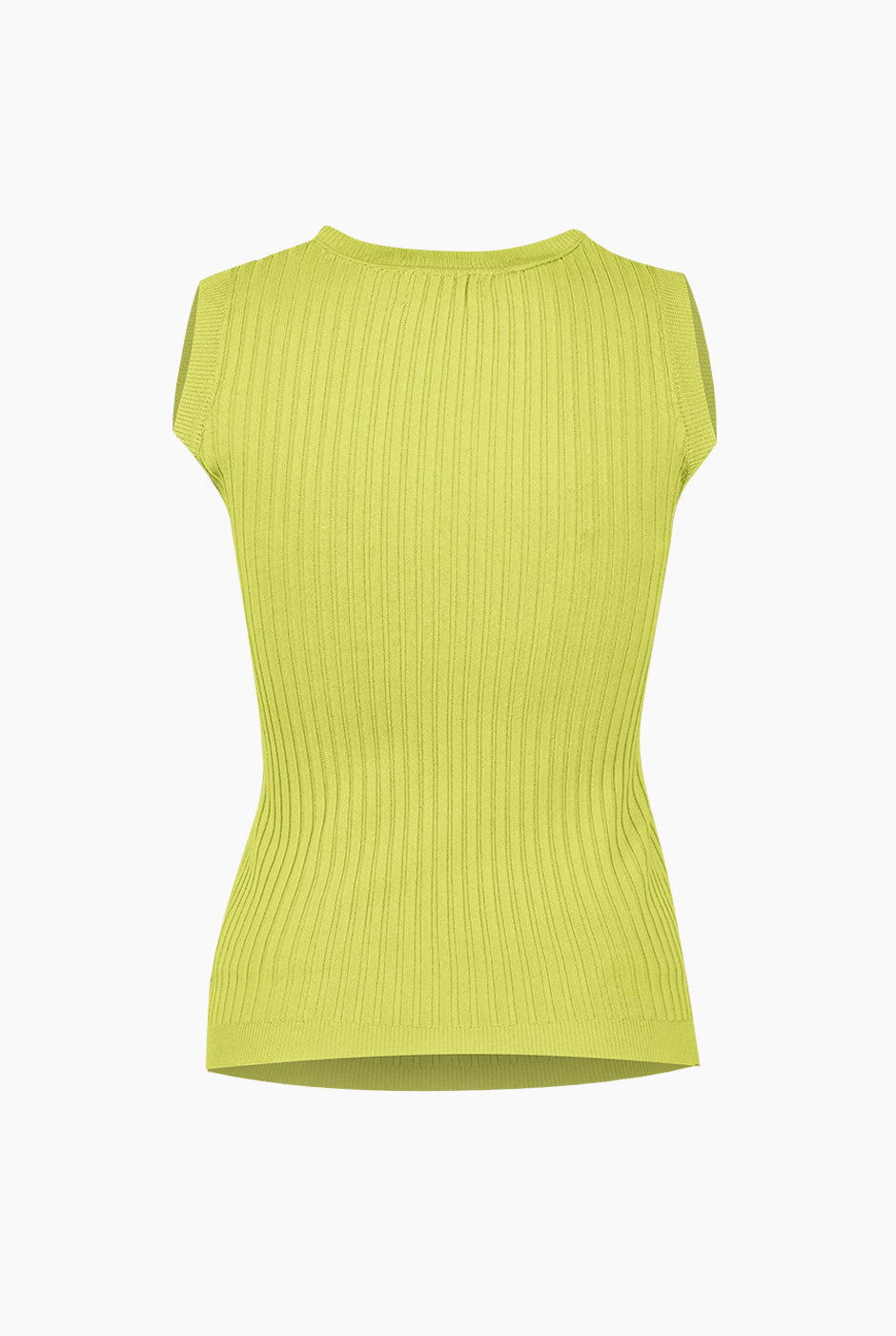 Blusa sin mangas color verde