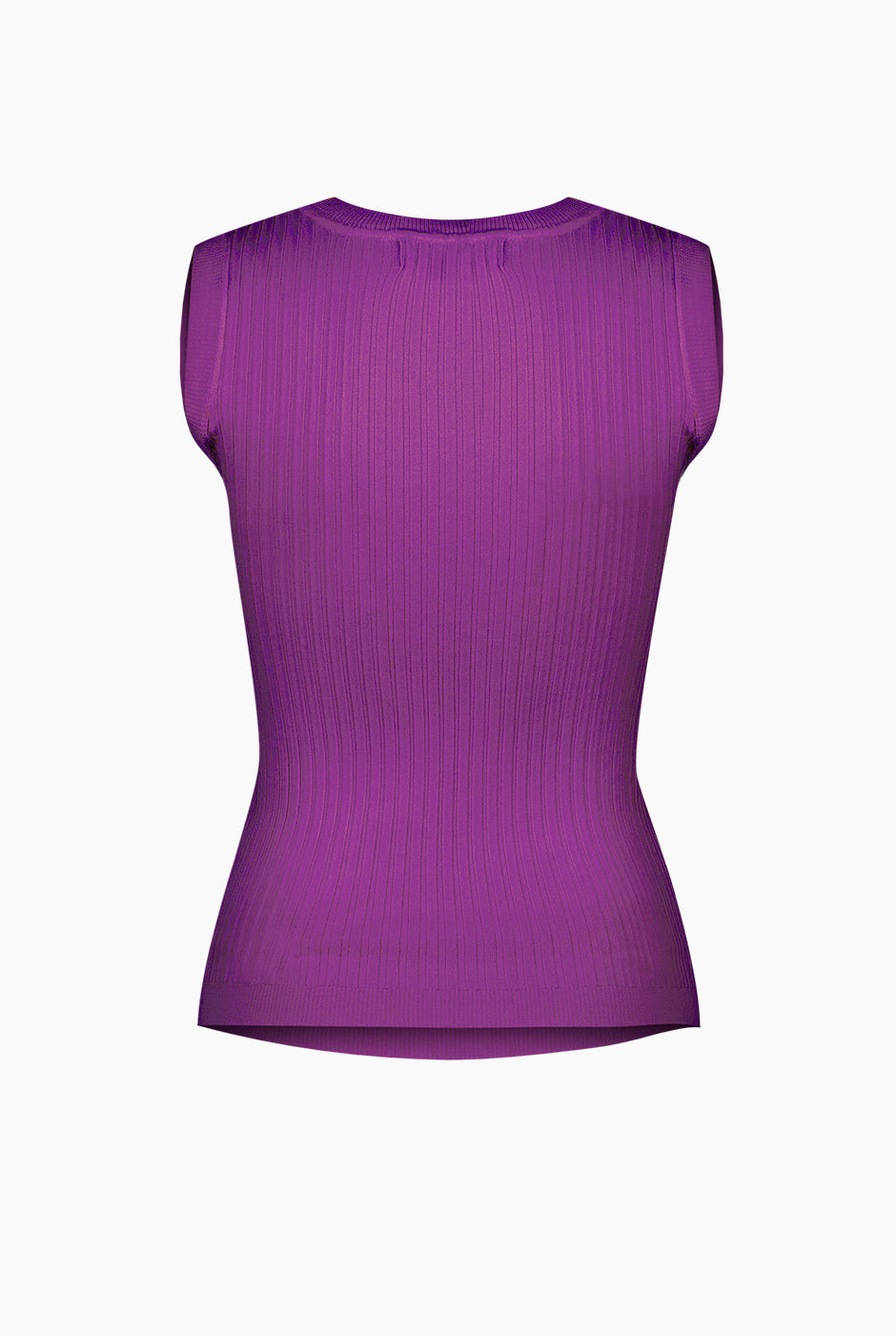 Blusa sin mangas color morado