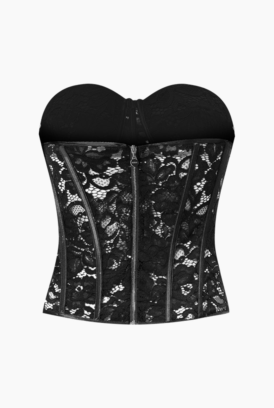 Top corset negro