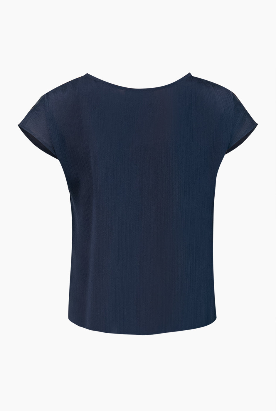 Blusa lisa de hombro caido