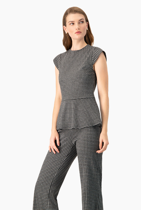 Blusa de manga tipo cap