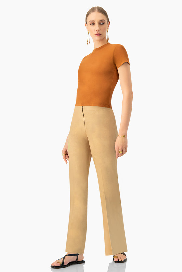 Playera basica lisa manga corta