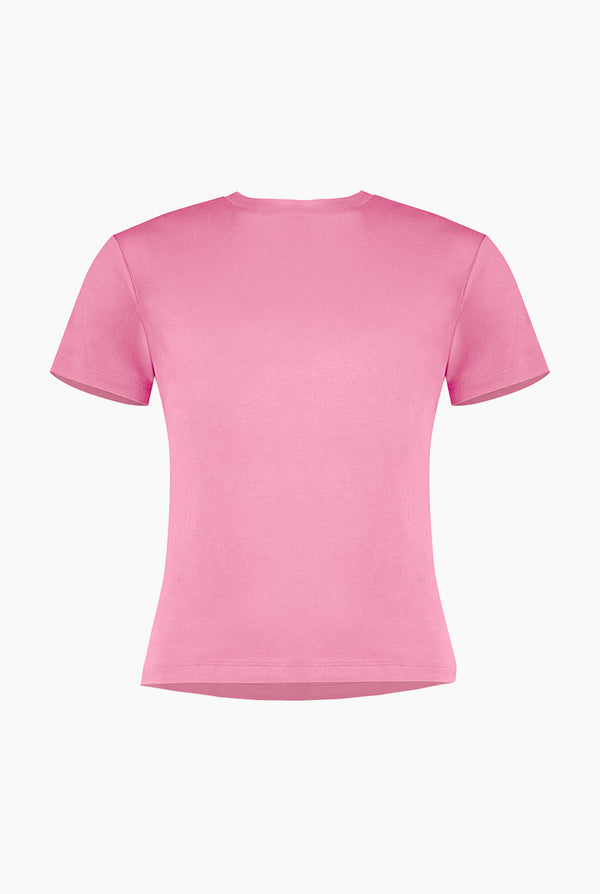 Playera basica lisa manga corta