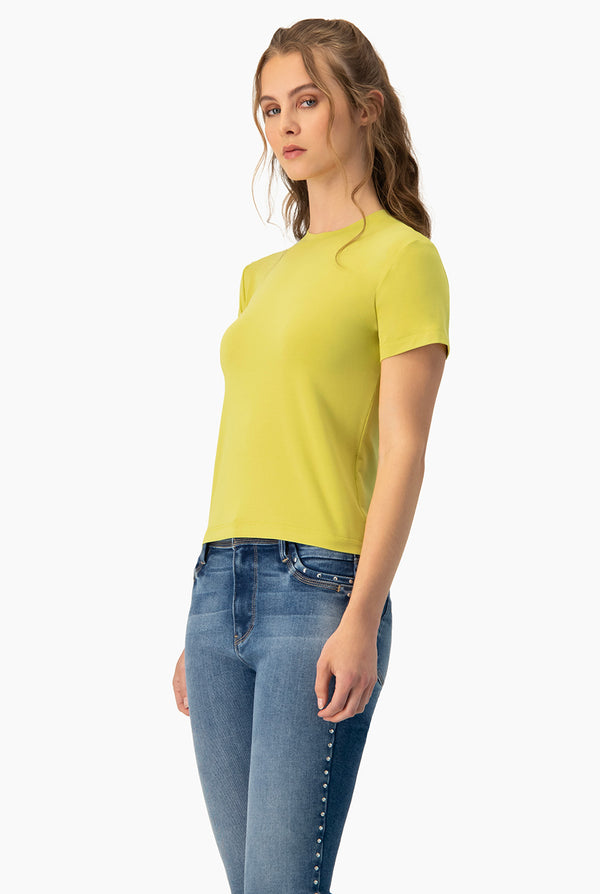 Playera basica lisa manga corta