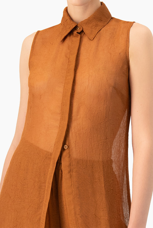 Ensamble tejido largo