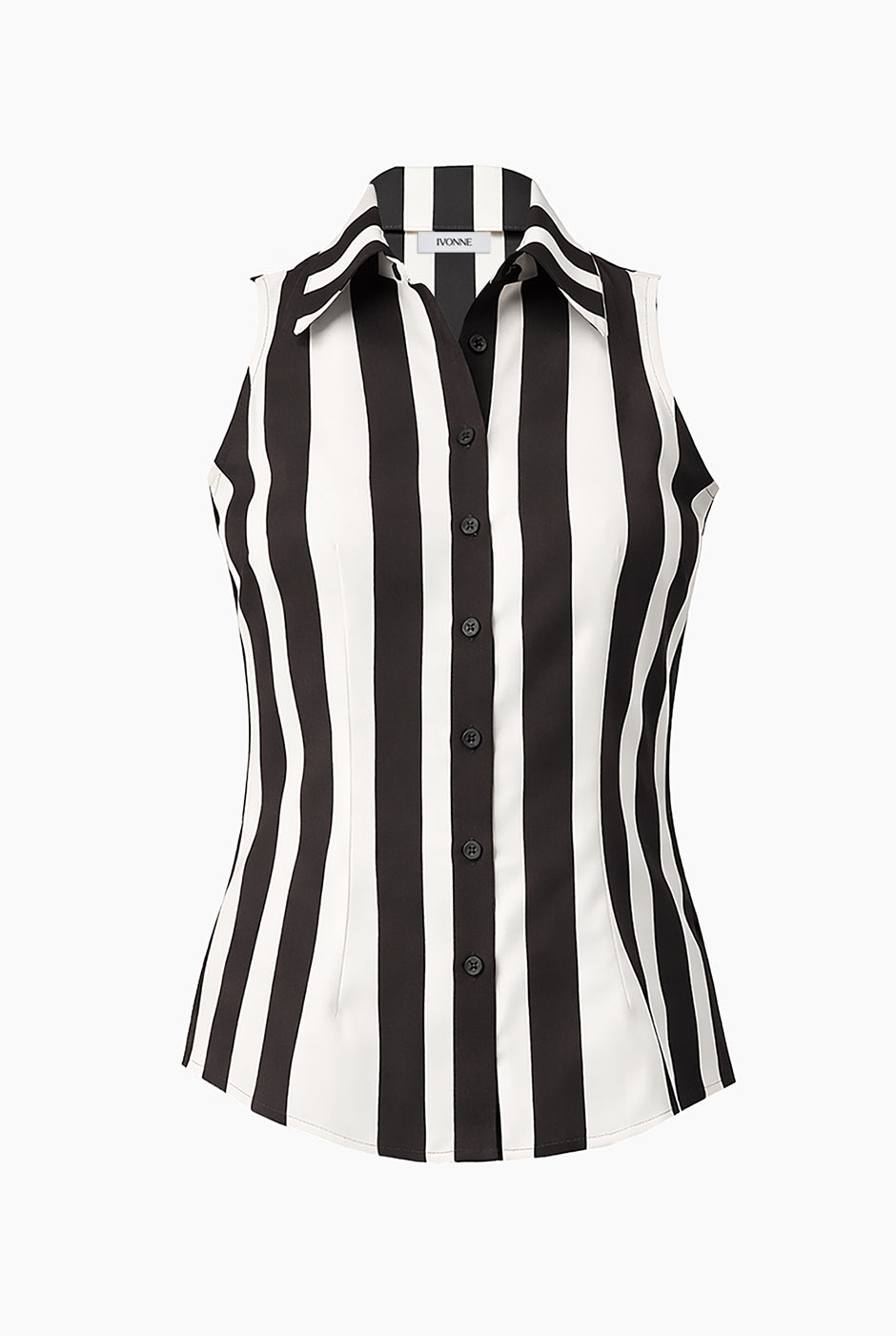 Blusa sin mangas camisera