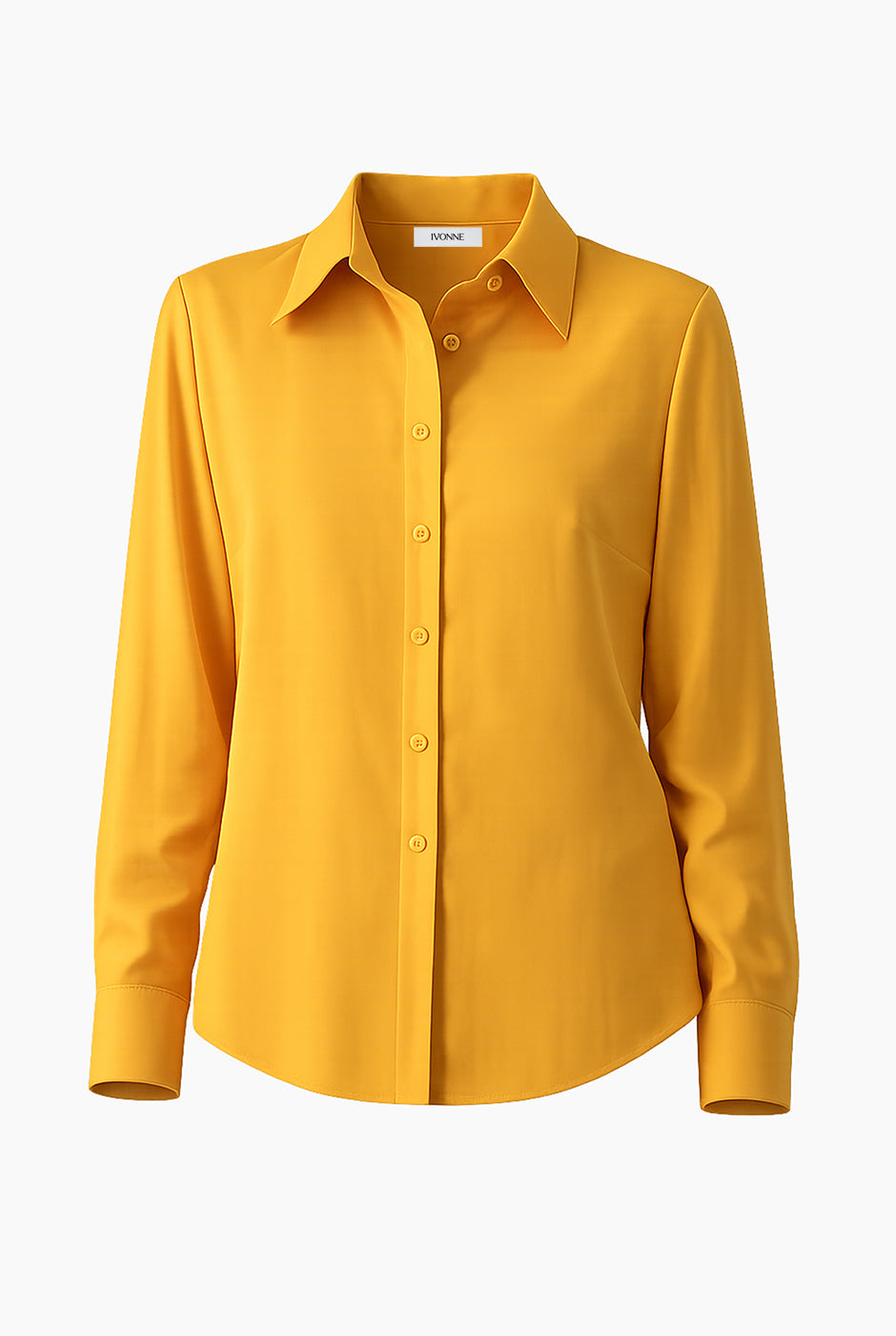 Blusa camisera lisa manga larga