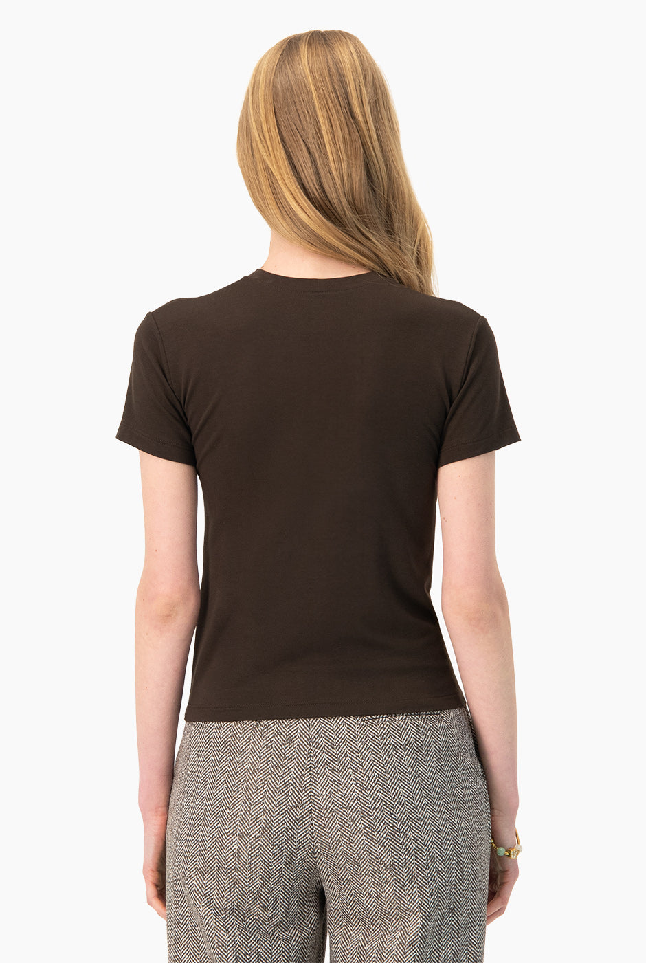 Playera basica manga corta