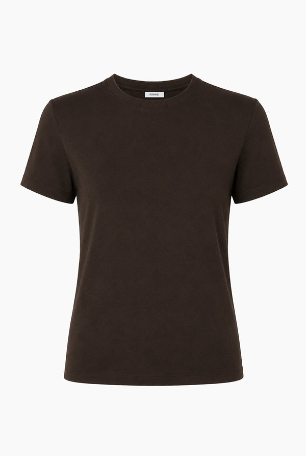 Playera basica manga corta