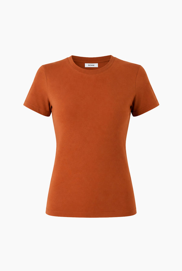 Playera basica manga corta
