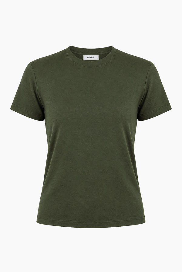 Playera basica manga corta