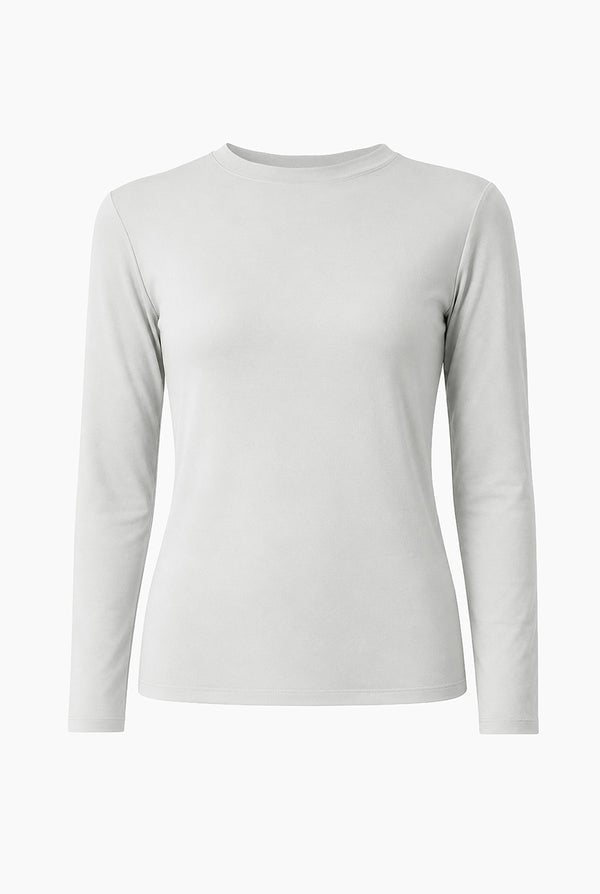 Playera basica manga larga