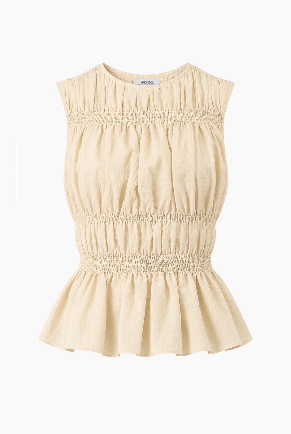 Blusa Ivonne de cuello redondo