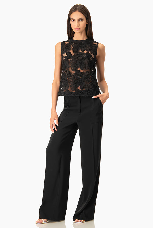 Blusa Ivonne con transparencias