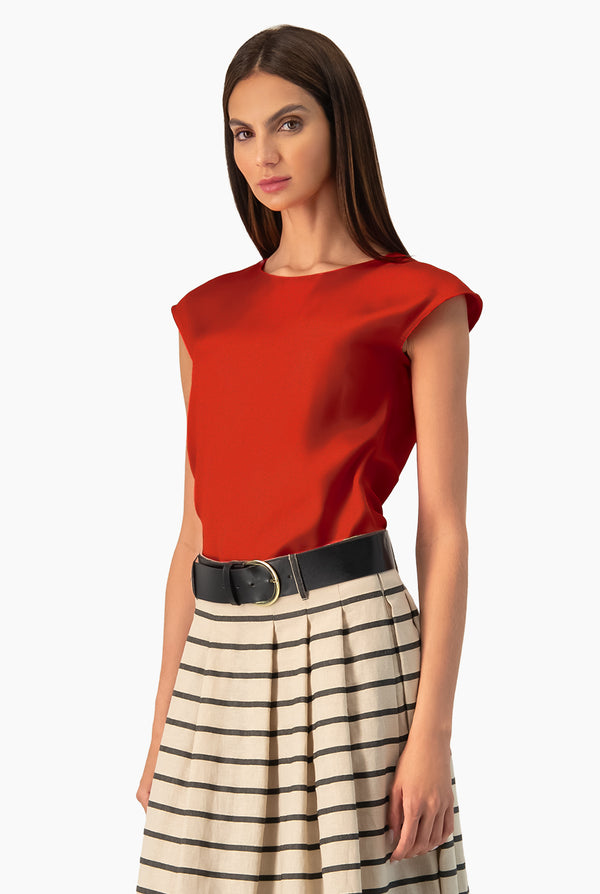 Blusa Ivonne drapeada