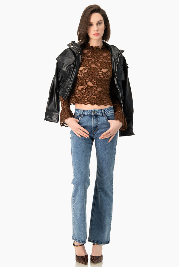 Blusa Ivonne de manga larga