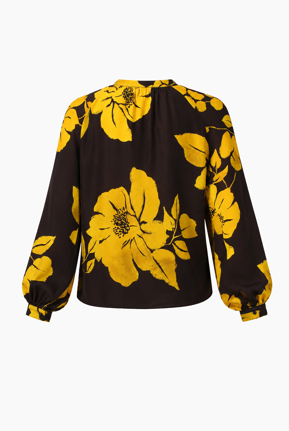 Blusa estampada Ivonne manga larga, multicolor con estampado floral