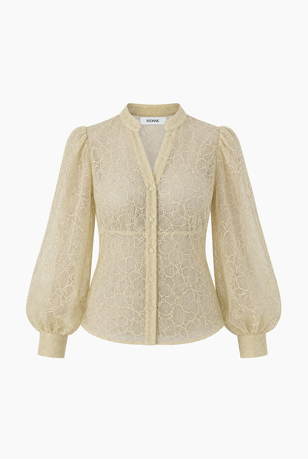 Blusa Ivonne semi transparente