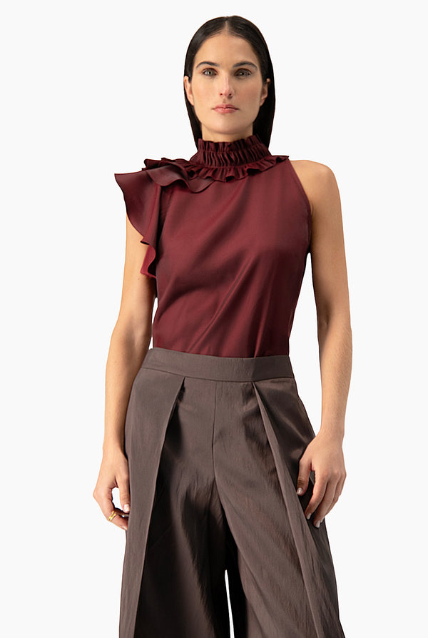 Blusa Ivonne de un volantes