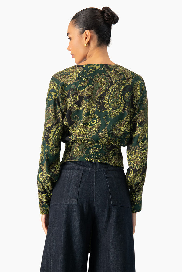 Blusa con amarre Ivonne