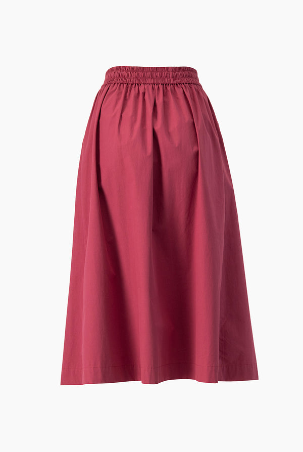 Falda Poplin Bolsillos