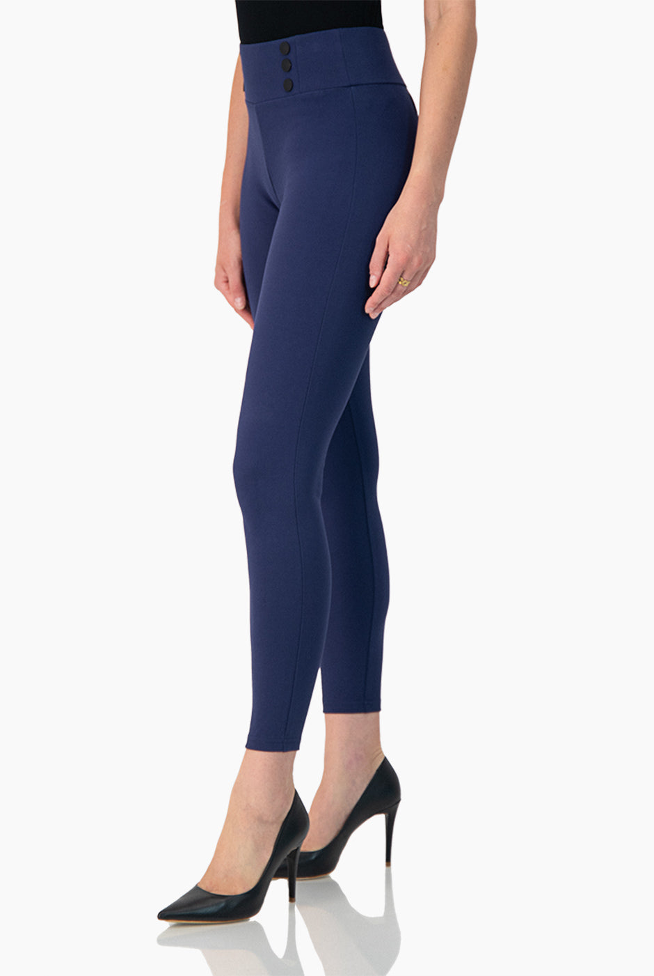 Pantalón Stretch Botones