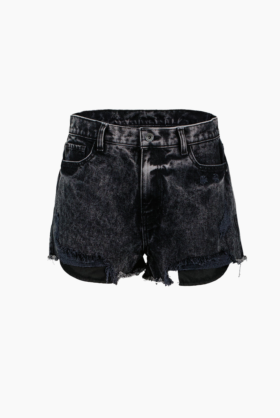 Short denim negro sale