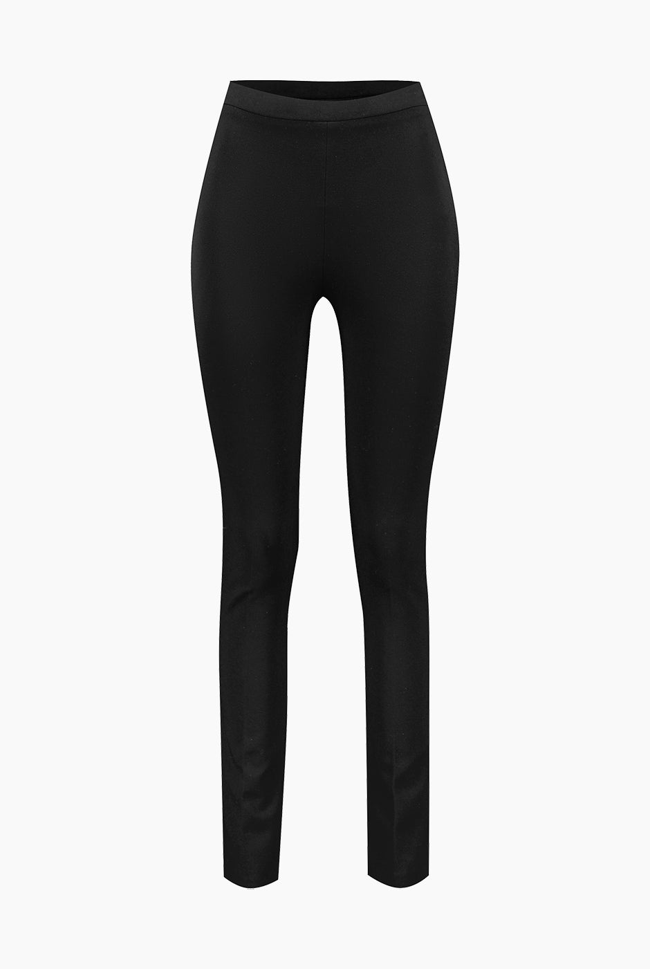 Pantalon ajustado color negro