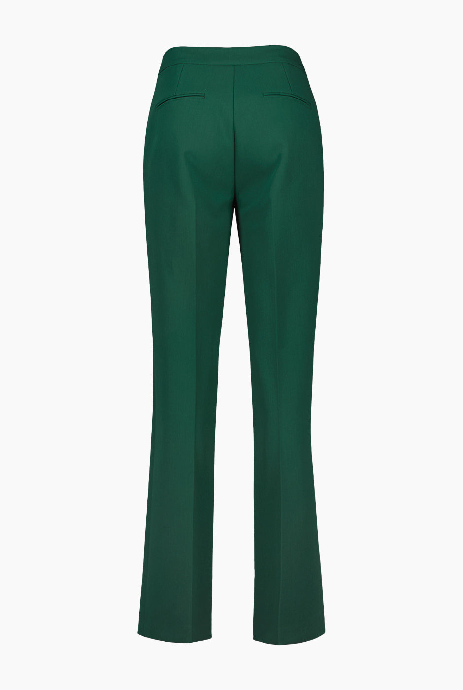 Pantalon recto liso color verde