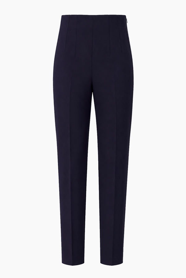 Pantalon recto con bolsas simuladas