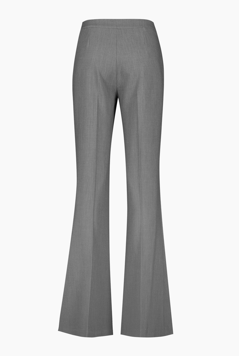 Pantalon semi acampanado liso gris