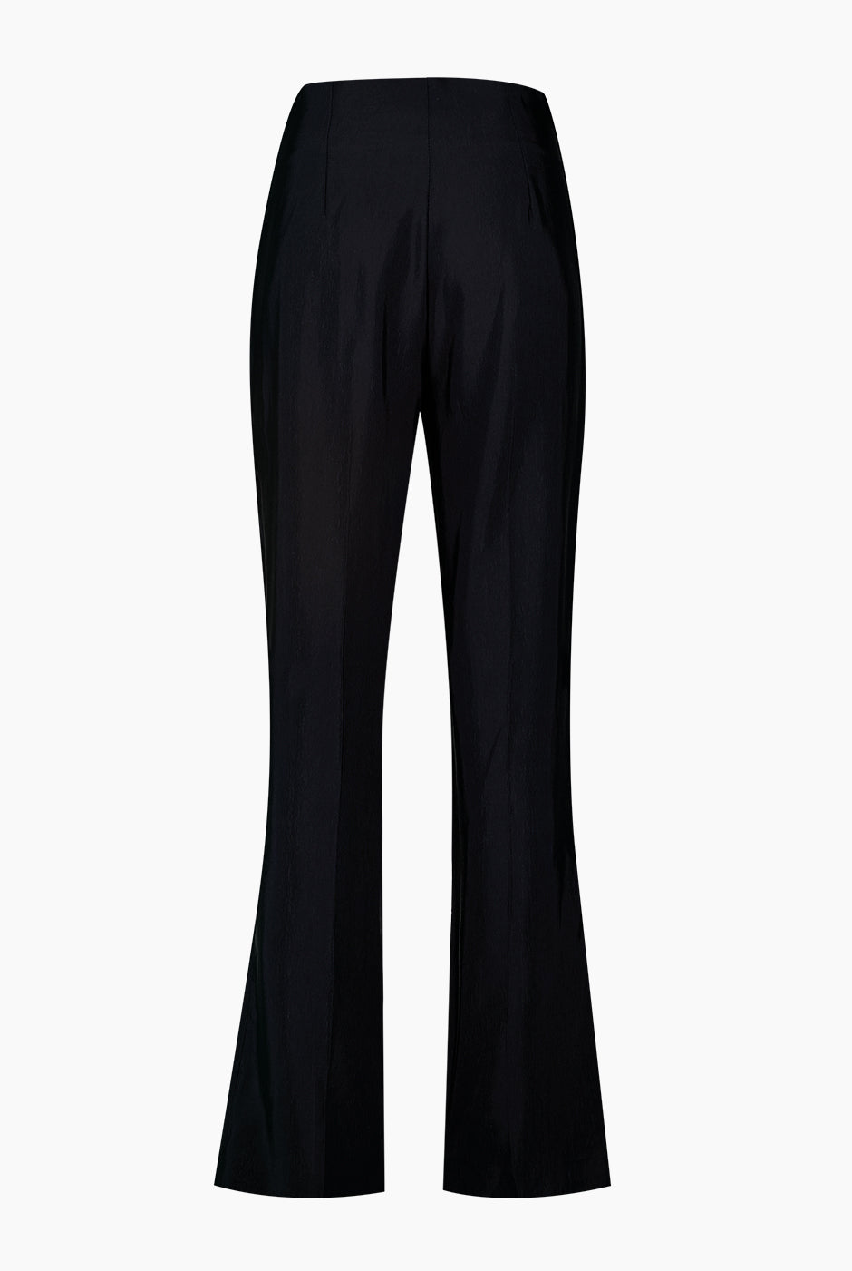 Pantalon recto en tono negro