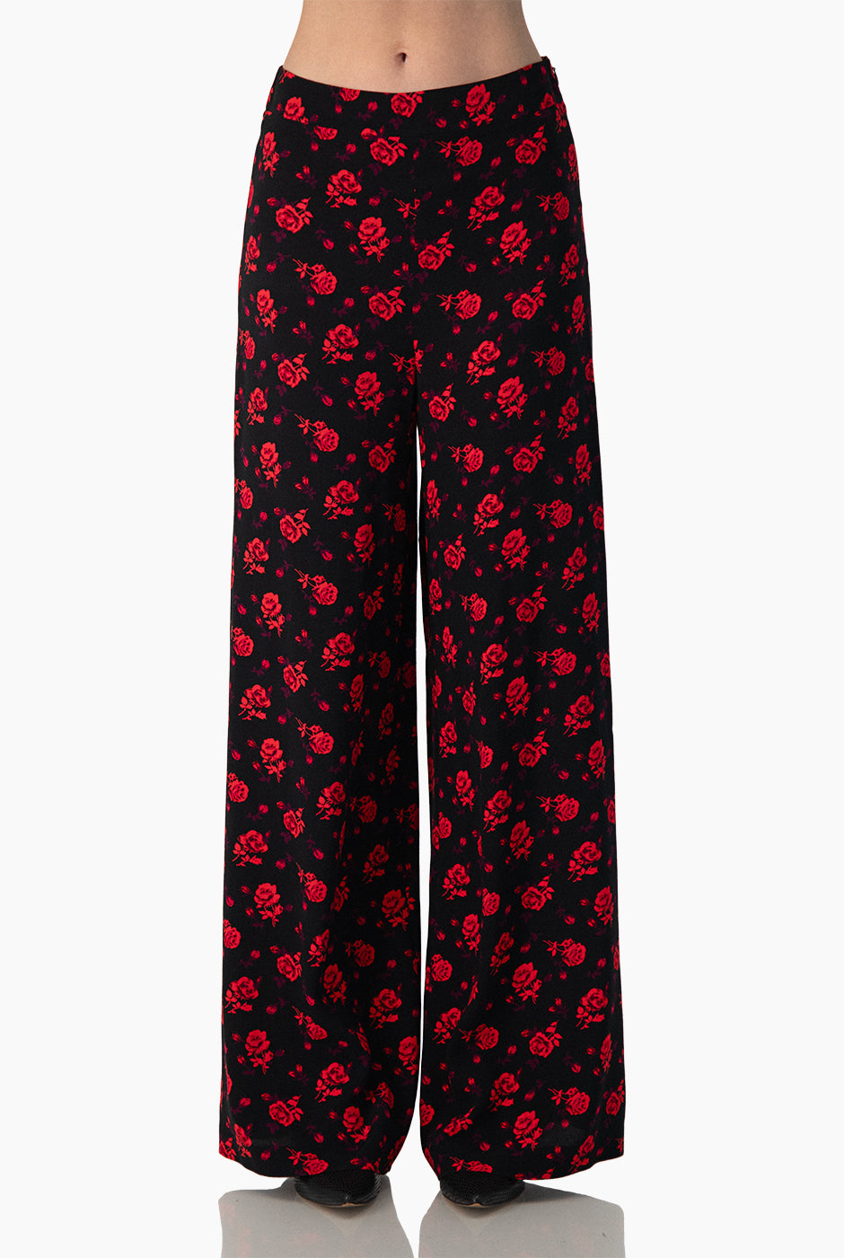 Pantalon amplio estampado