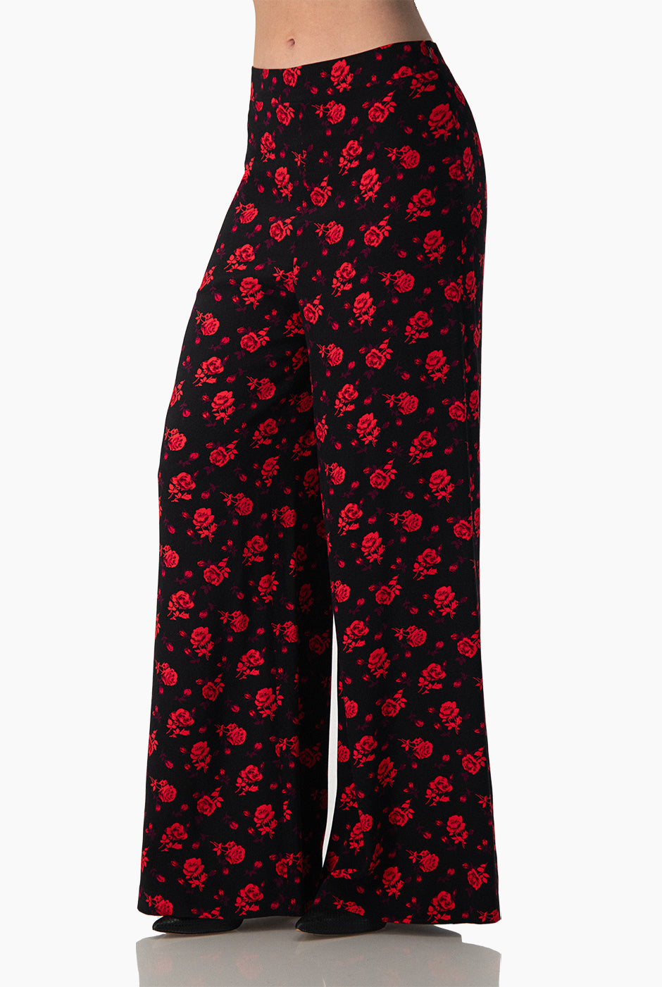 Pantalon amplio estampado