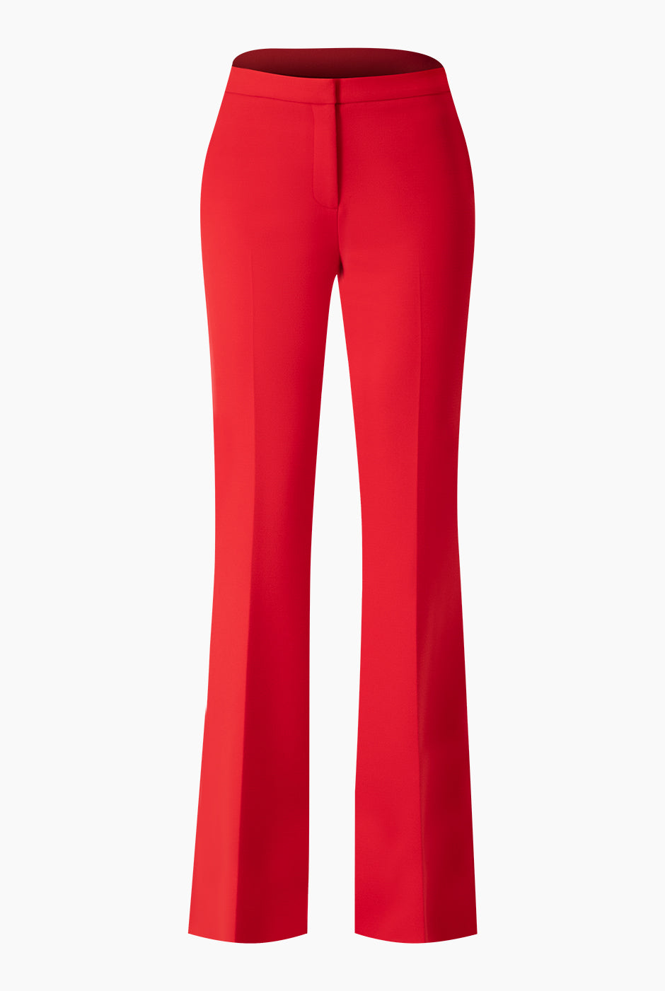 Pantalon campana color rojo