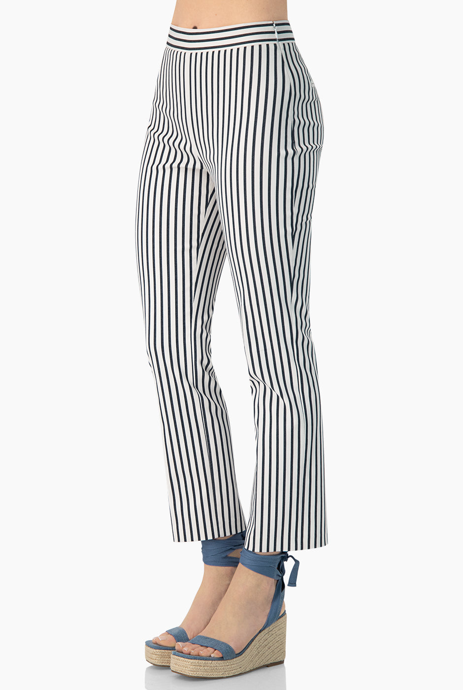 Pantalon de estampado de rayas